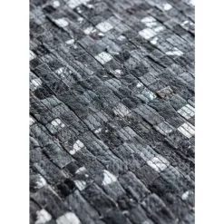 Teppiche-KARE Design Teppich Glorious Schwarz 170X240Cm