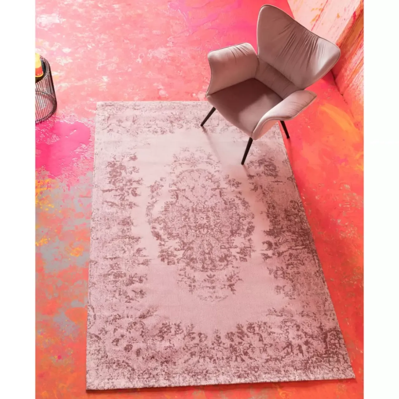 Teppiche-KARE Design Teppich Kelim Ornament Powder 200X300Cm