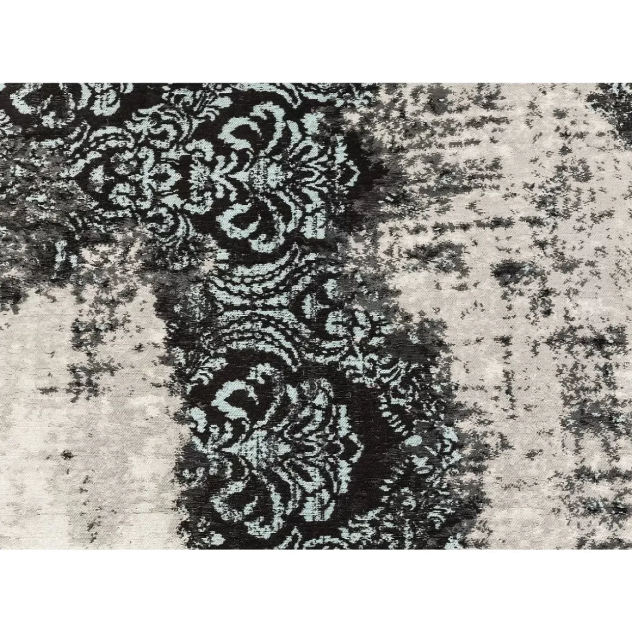Teppiche-KARE Design Teppich Kelim Ornament Turkis 200X300Cm