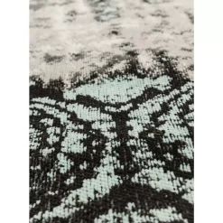 Teppiche-KARE Design Teppich Kelim Ornament Turkis 200X300Cm
