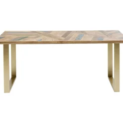 Tische-KARE Design Tisch Abstract Messing 180X90