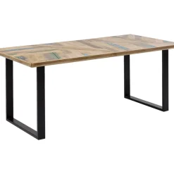 Tische-KARE Design Tisch Abstract Schwarz 180X90