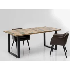 Tische-KARE Design Tisch Abstract Schwarz 180X90