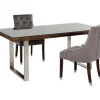 Tische-KARE Design Tisch Conley Chrom 180X90