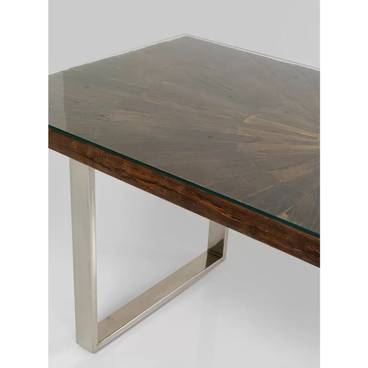 Tische-KARE Design Tisch Conley Chrom 180X90