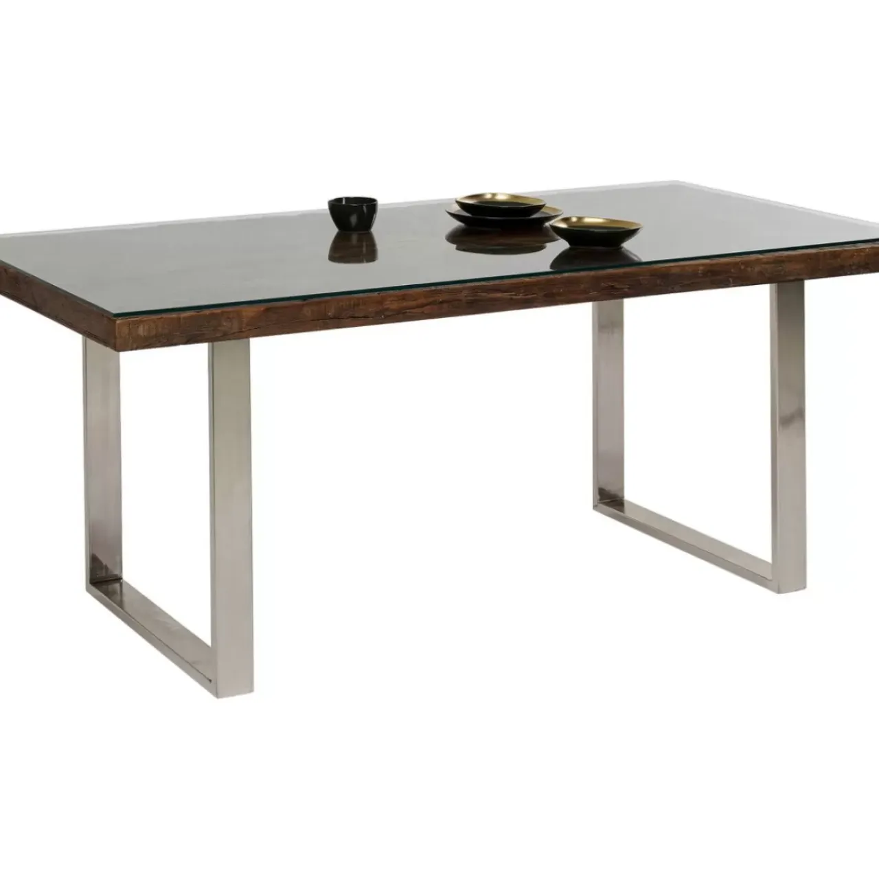 Tische-KARE Design Tisch Conley Chrom 180X90
