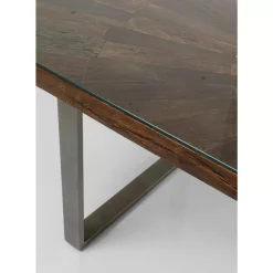 Tische-KARE Design Tisch Conley Rohstahl 180X90