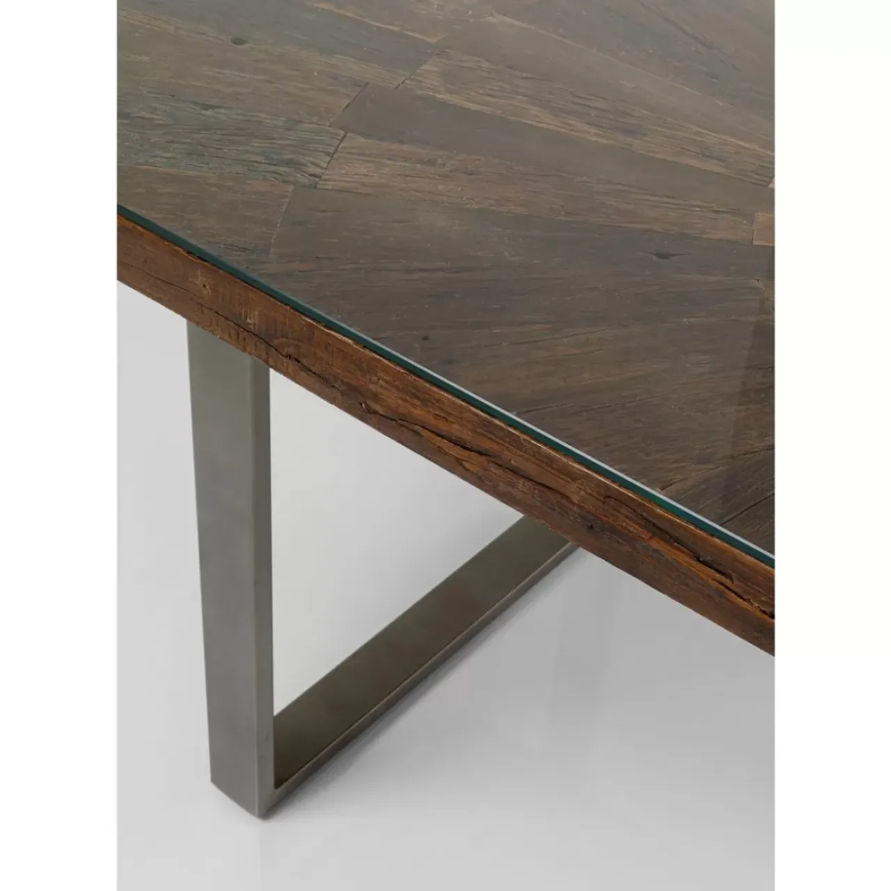 Tische-KARE Design Tisch Conley Rohstahl 180X90