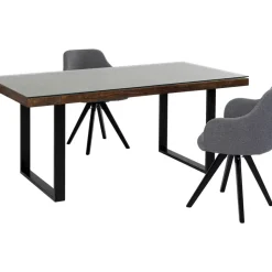 Tische-KARE Design Tisch Conley Schwarz 180X90