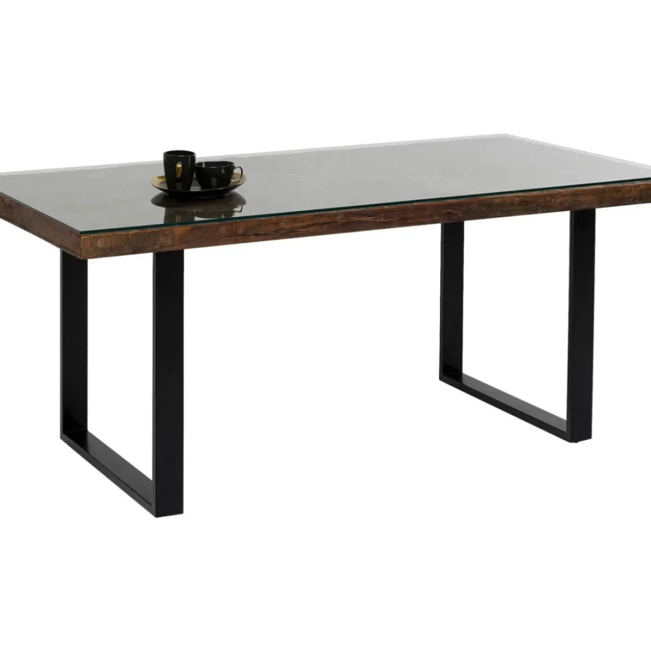 Tische-KARE Design Tisch Conley Schwarz 180X90