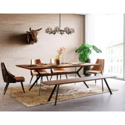 Tische-KARE Design Tisch Downtown Eiche 220X100Cm