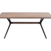 Tische-KARE Design Tisch Downtown Walnuss 220X100Cm