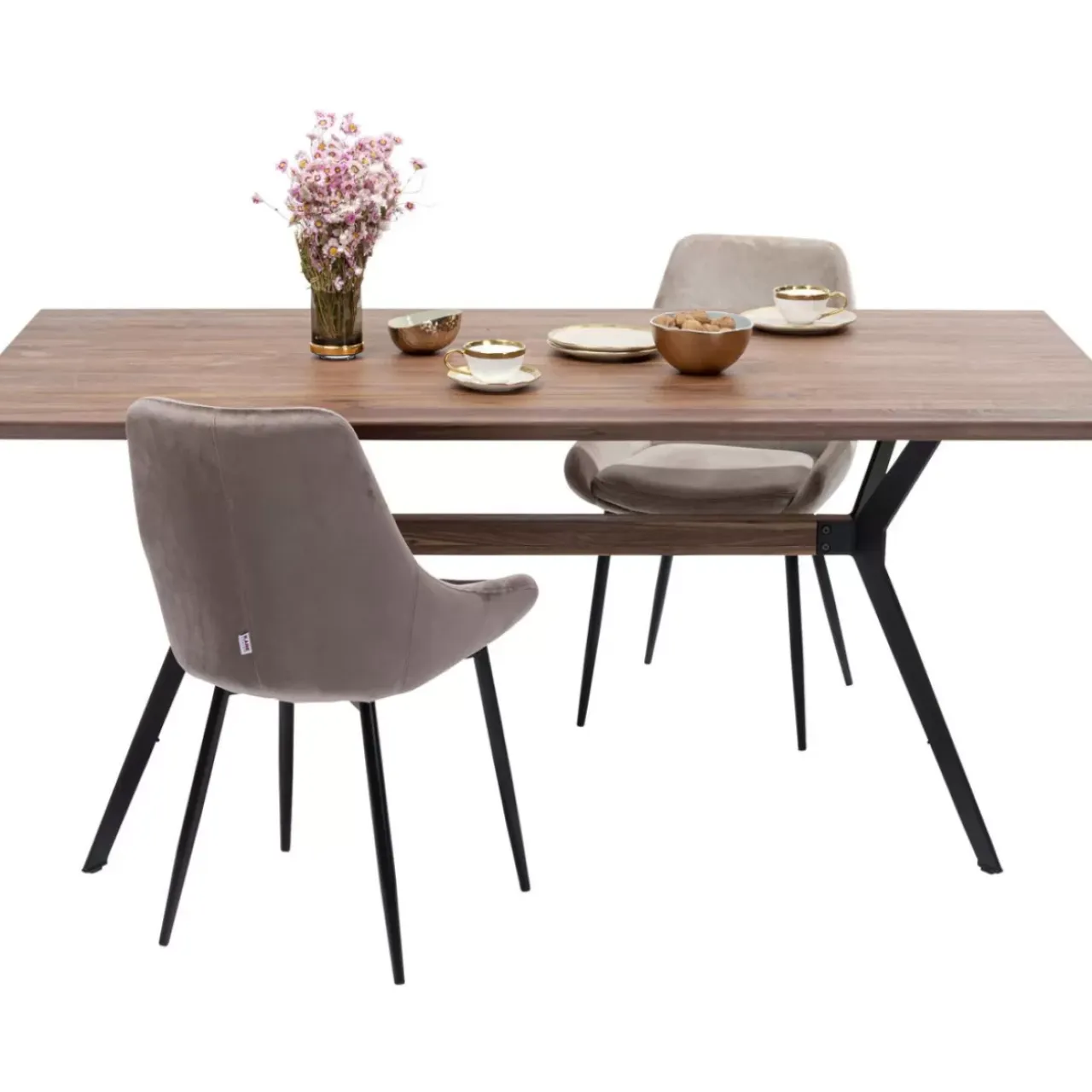 Tische-KARE Design Tisch Downtown Walnut 180X90
