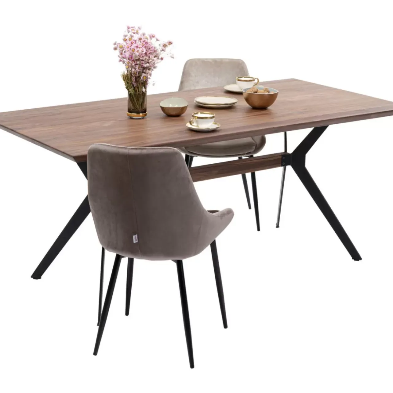 Tische-KARE Design Tisch Downtown Walnut 180X90