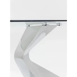Tische-KARE Design Tisch Gloria Chrome 200X100Cm