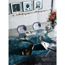 Tische-KARE Design Tisch Gloria Chrome 200X100Cm