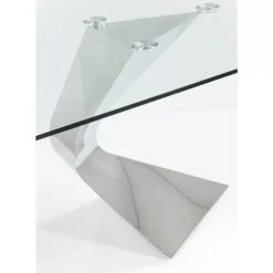 Tische-KARE Design Tisch Gloria Chrome 200X100Cm