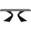 Tische-KARE Design Tisch Gloria Keramik Schwarz 200X100Cm