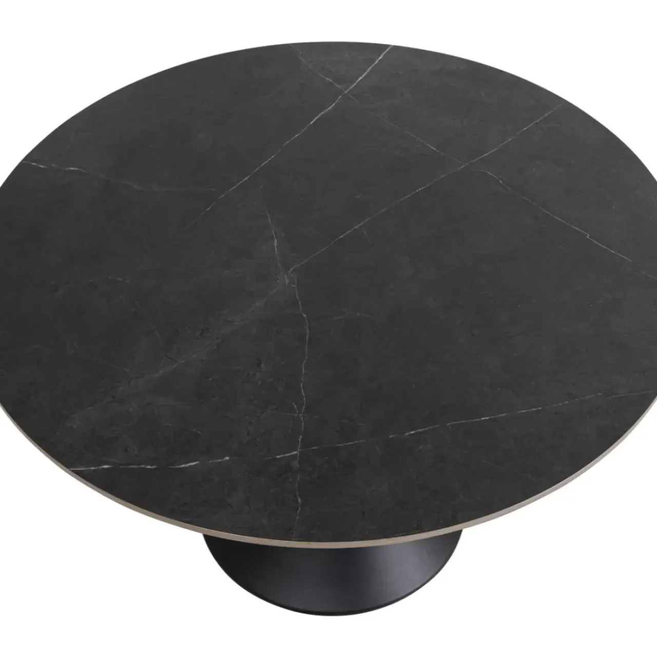 Tische-KARE Design Tisch Grande Possibilita Schwarz O120Cm