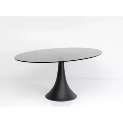 Tische-KARE Design Tisch Grande Possibilita Smoke Glas 180X120Cm