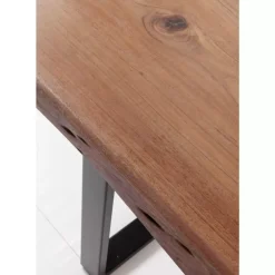 Tische-KARE Design Tisch Harmony Dunkel Chrom 160X80