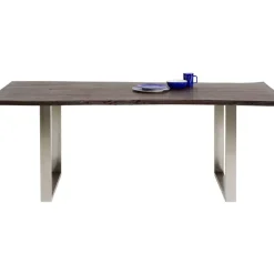 Tische-KARE Design Tisch Harmony Dunkel Chrom 160X80