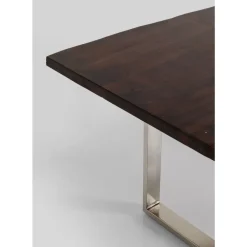 Tische-KARE Design Tisch Harmony Dunkel Chrom 160X80