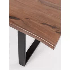 Tische-KARE Design Tisch Harmony Dunkel Chrom 160X80