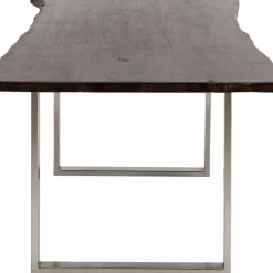 Tische-KARE Design Tisch Harmony Dunkel Chrom 200X100