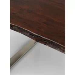 Tische-KARE Design Tisch Harmony Dunkel Chrom 200X100