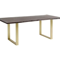 Tische-KARE Design Tisch Harmony Dunkel Messing 180X90