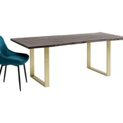 Tische-KARE Design Tisch Harmony Dunkel Messing 160X80