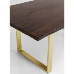 Tische-KARE Design Tisch Harmony Dunkel Messing 160X80