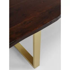 Tische-KARE Design Tisch Harmony Dunkel Messing 160X80