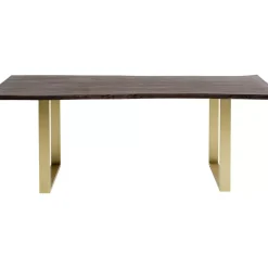 Tische-KARE Design Tisch Harmony Dunkel Messing 160X80