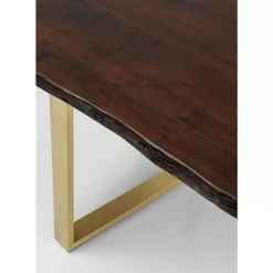 Tische-KARE Design Tisch Harmony Dunkel Messing 200X100