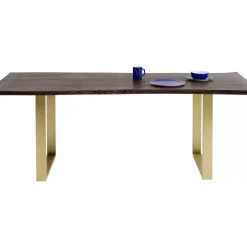 Tische-KARE Design Tisch Harmony Dunkel Messing 200X100