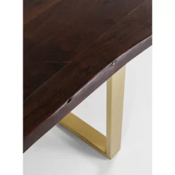 Tische-KARE Design Tisch Harmony Dunkel Messing 200X100