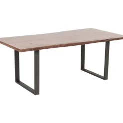 Tische-KARE Design Tisch Harmony Dunkel Rohstahl 200X100