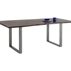 Tische-KARE Design Tisch Harmony Dunkel Rohstahl 200X100