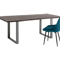 Tische-KARE Design Tisch Harmony Dunkel Rohstahl 200X100