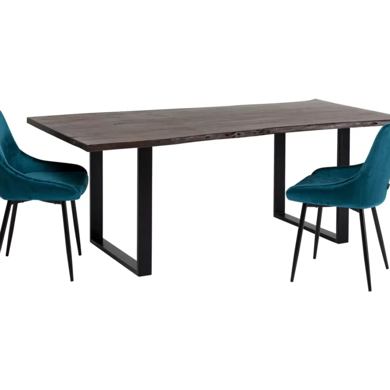 Tische-KARE Design Tisch Harmony Dunkel Schwarz 180X90