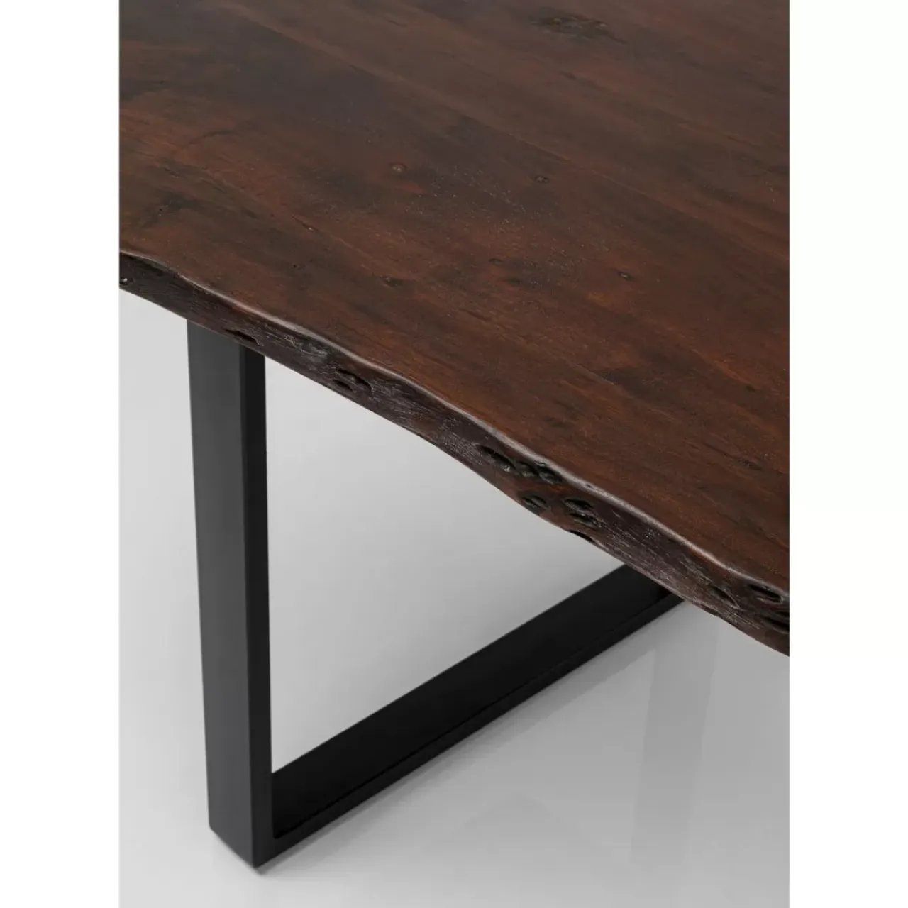 Tische-KARE Design Tisch Harmony Dunkel Schwarz 200X100