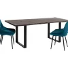 Tische-KARE Design Tisch Harmony Dunkel Schwarz 160X80