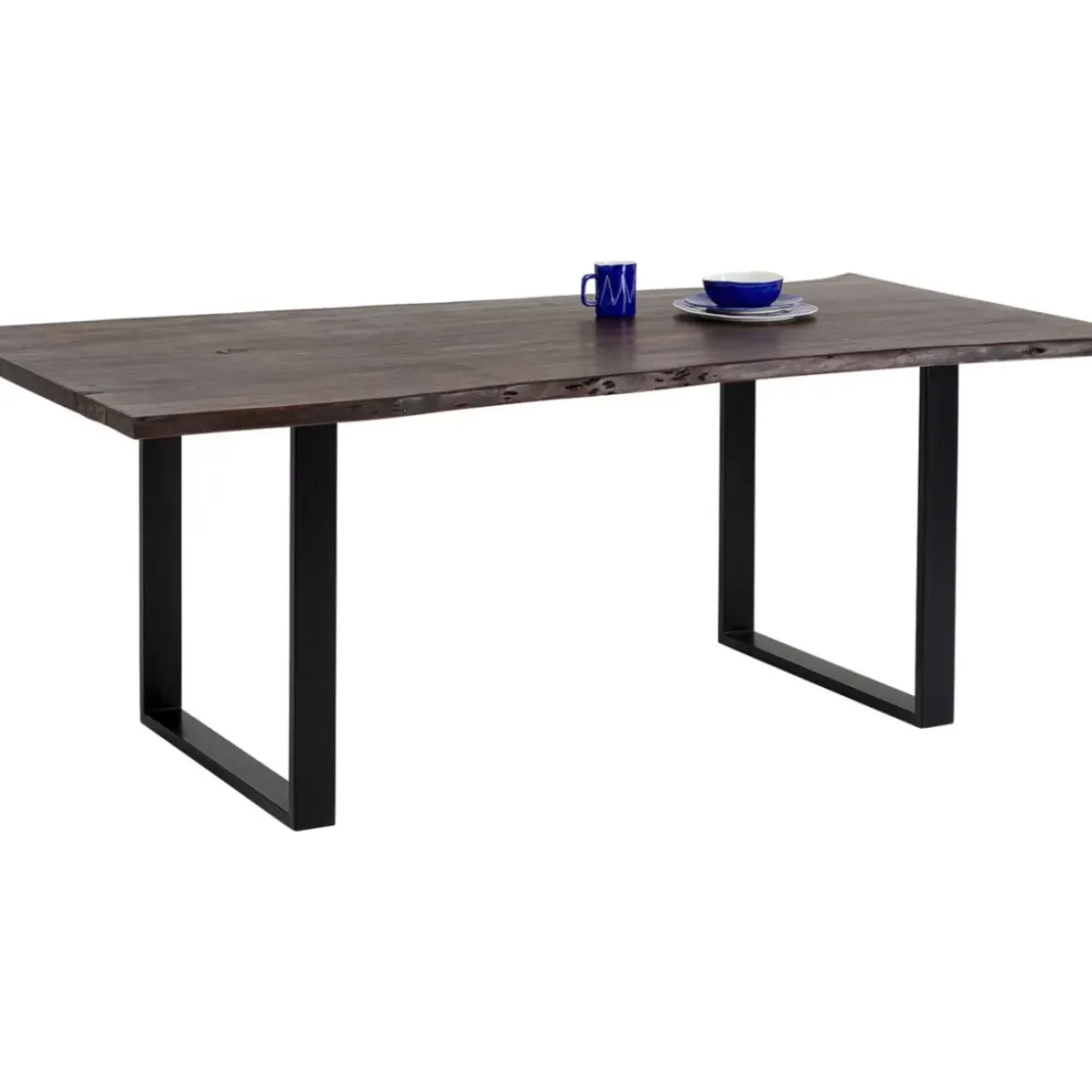 Tische-KARE Design Tisch Harmony Dunkel Schwarz 160X80
