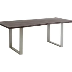 Tische-KARE Design Tisch Harmony Dunkel Silber 160X80