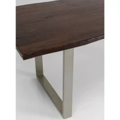 Tische-KARE Design Tisch Harmony Dunkel Silber 180X90