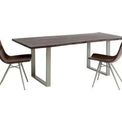 Tische-KARE Design Tisch Harmony Dunkel Silber 200X100