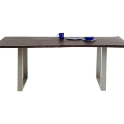 Tische-KARE Design Tisch Harmony Dunkel Silber 200X100