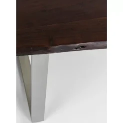 Tische-KARE Design Tisch Harmony Dunkel Silber 200X100
